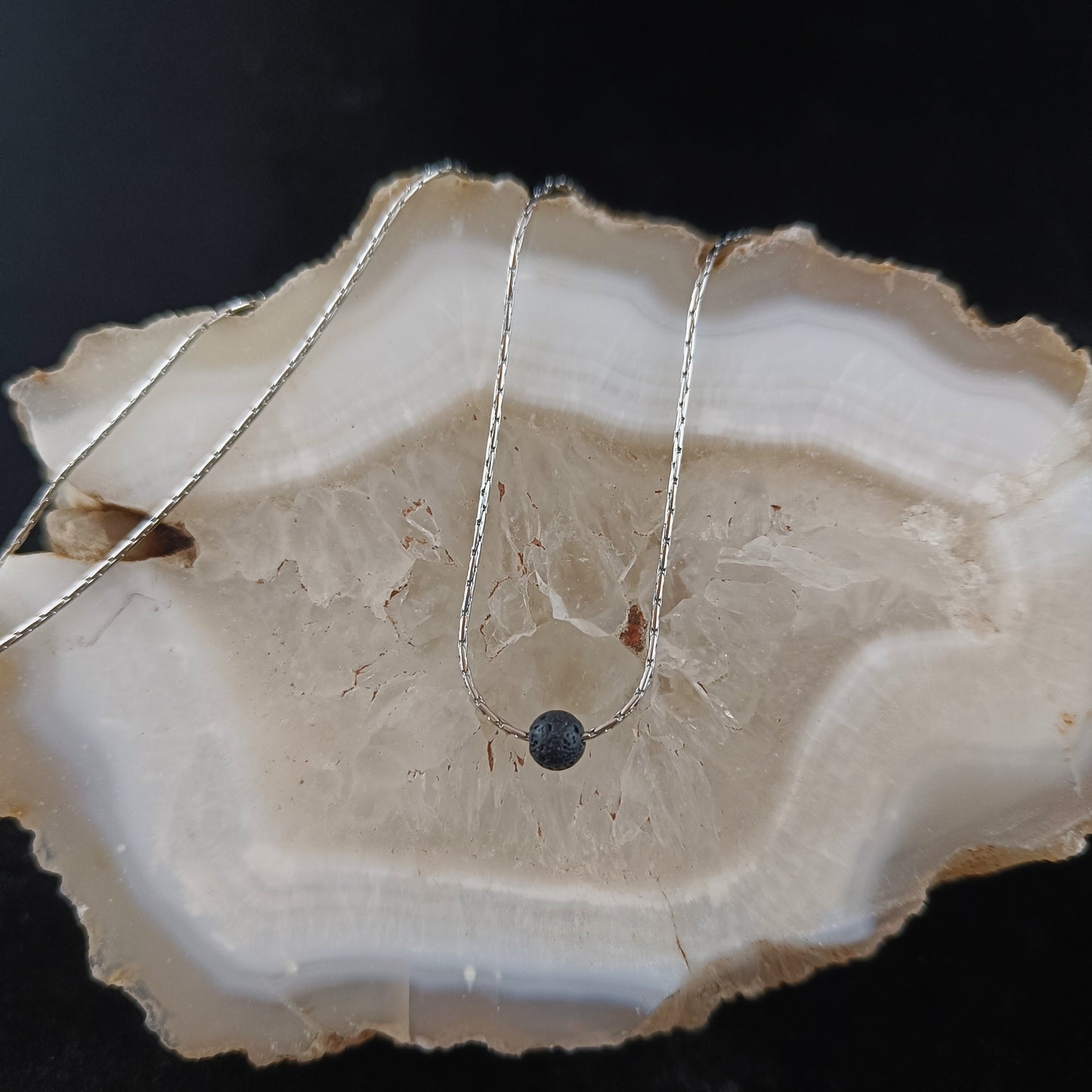 Stainless Steel Lava Necklace