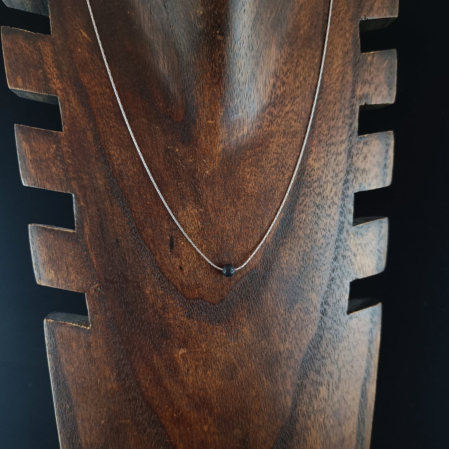 Stainless Steel Lava Necklace