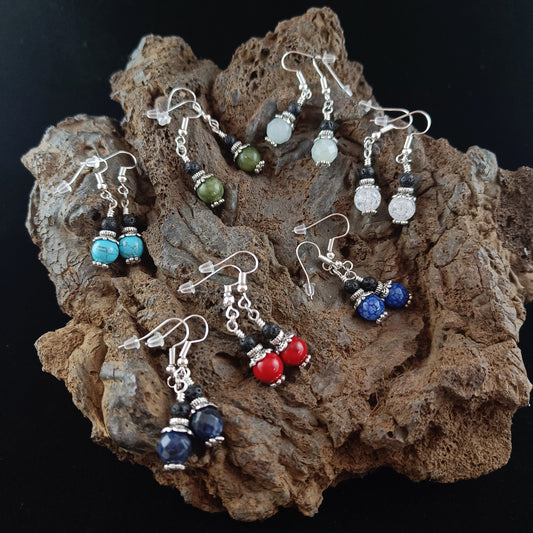 Gemstone Elegant Earrings