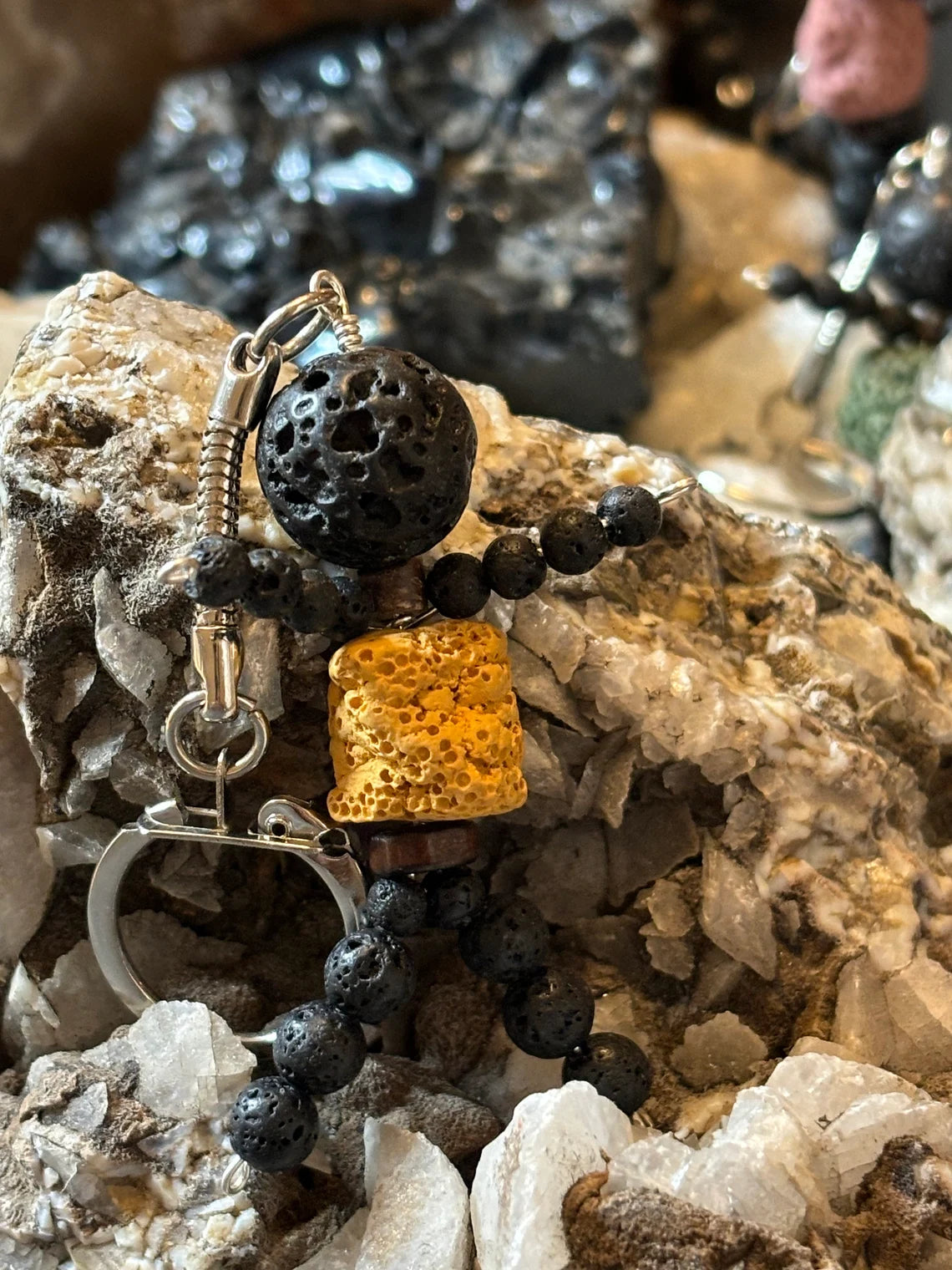 Icelandic Lava Tröll (Troll) Keychain