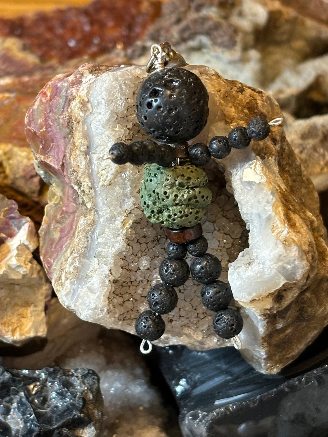 Icelandic Lava Tröll (Troll) Keychain
