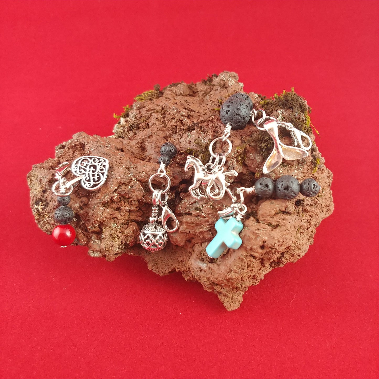 Lava Rock Charms