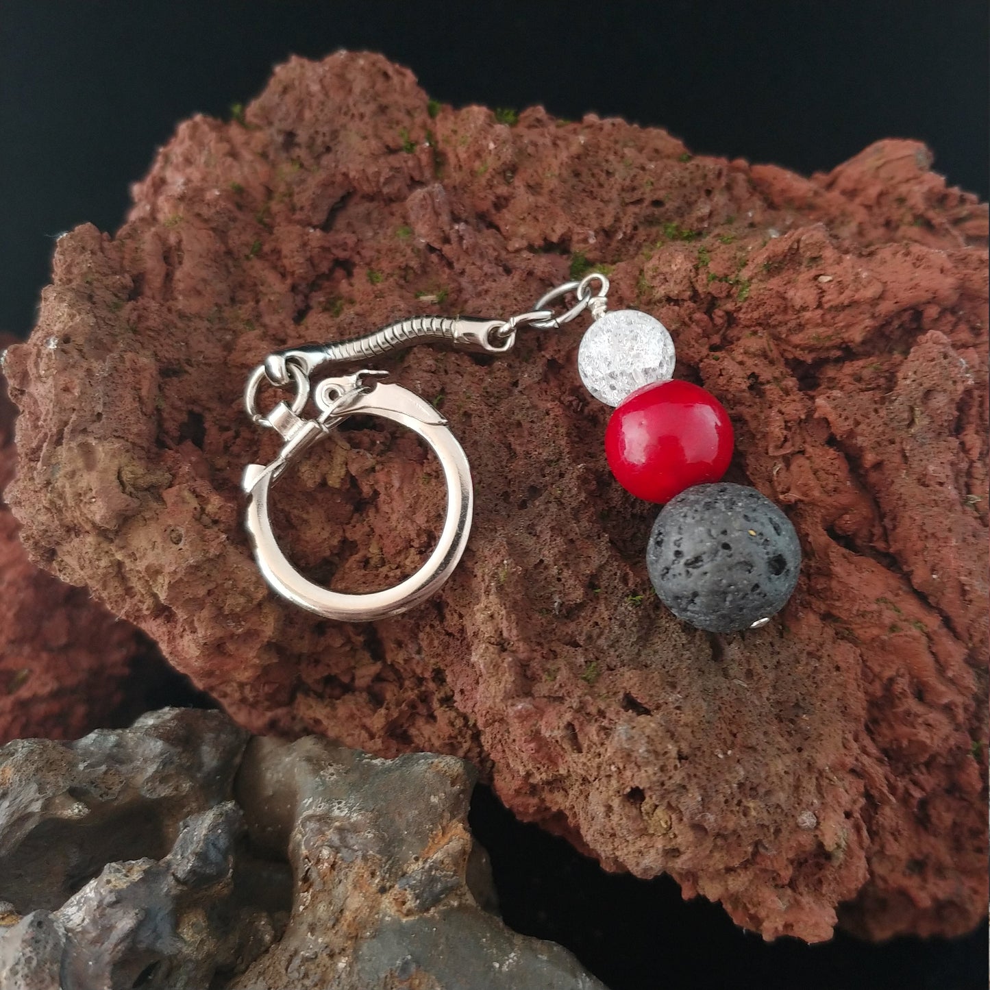 Ice and Fire Keychain
