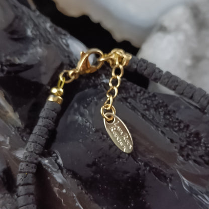 Lava Rock Reykjavik - Gold Lava Stone Bracelet