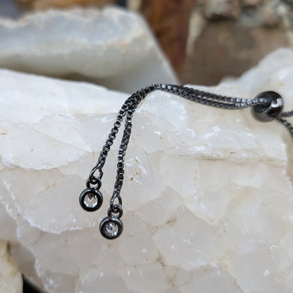 Black Lava and Gemstone Bracelets