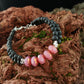 Rose Opal Lava Bracelet – Lava Rock Reykjavik – Icelandic Jewelry