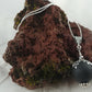 Long Necklace with Lava Stone or Cracked Crystal - 20mm Stones