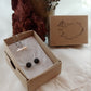Lava Hoop Earrings - 3 sizes available - With Free Ísland Gift Box