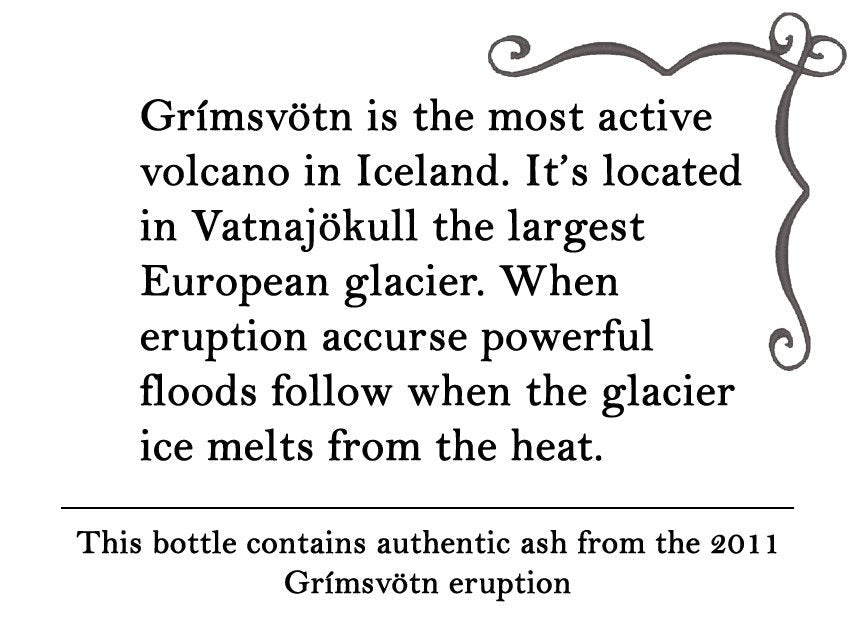 Volcano Ash - Authentic Ash from Eyjafjallajokull and Grimsvotn