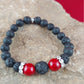 Volcano Fire Set - A Set of Volcano Jewelry || Necklace - Bracelet and Earrings