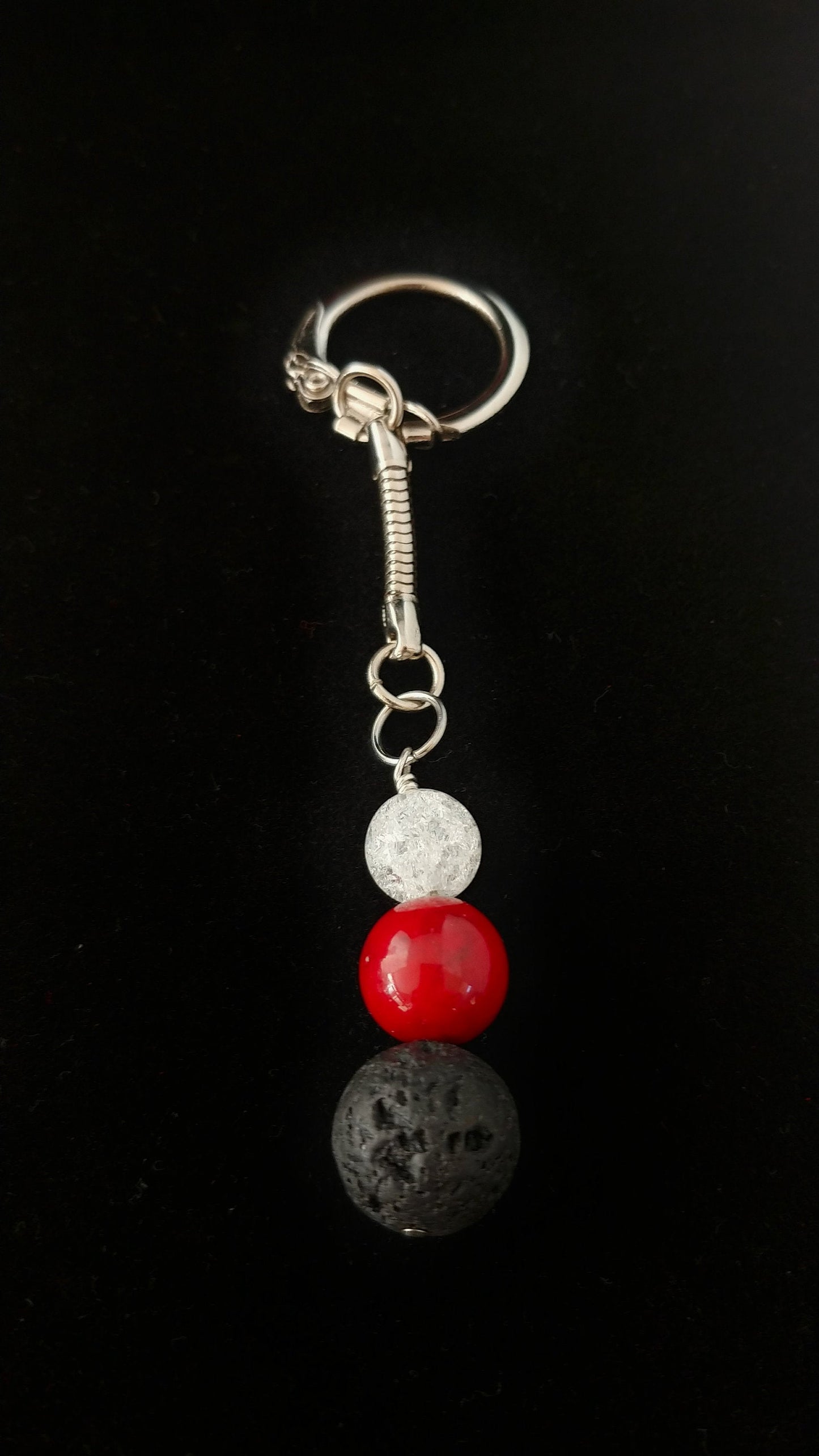 Ice and Fire Keychain